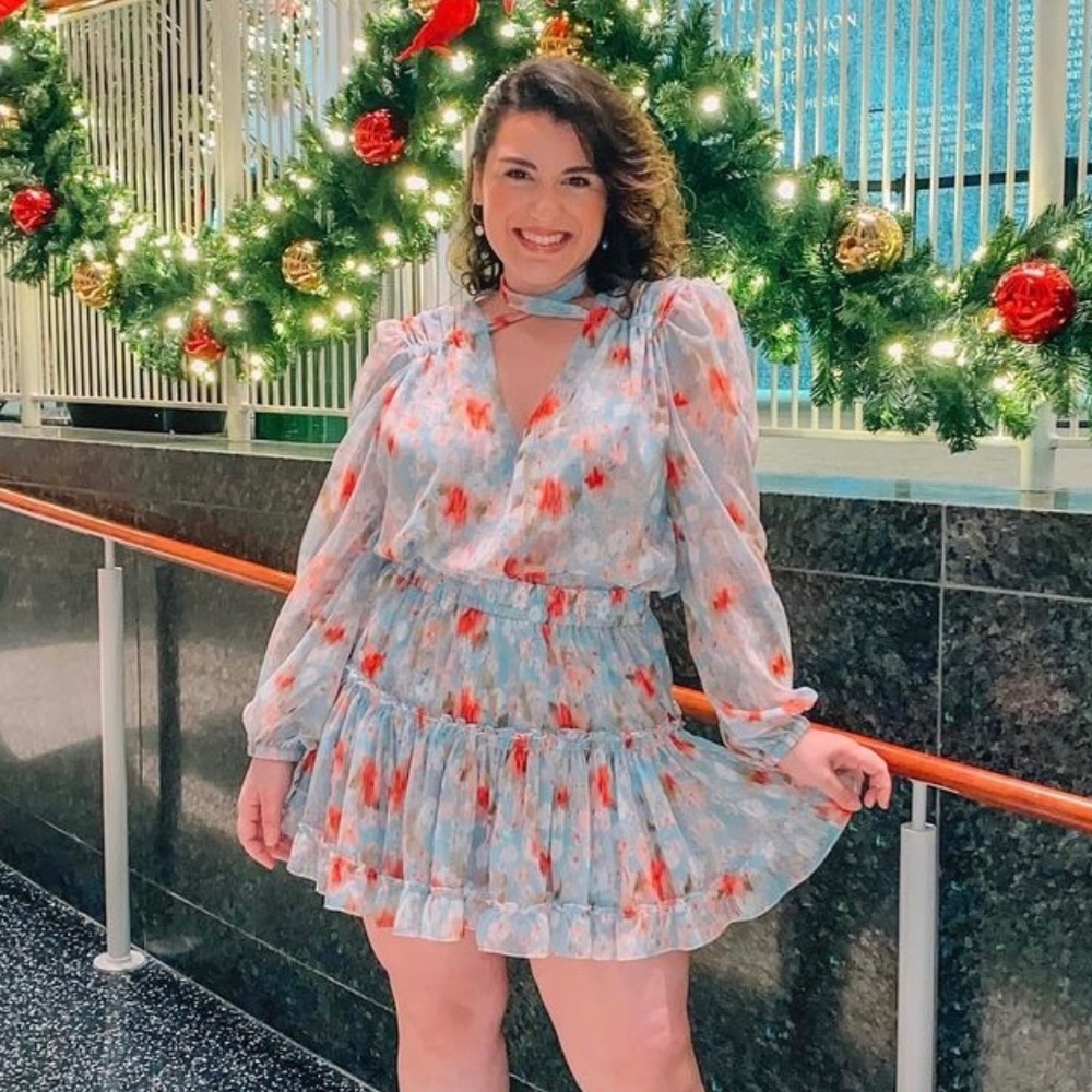 MISA Los Angeles Marion Skirt —Daydream Floral L